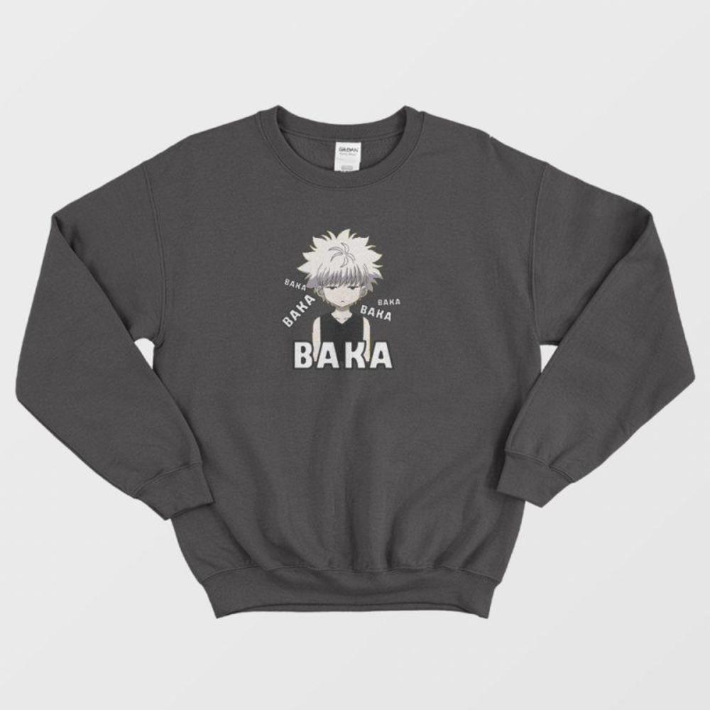 Killua Zoldyck Baka Hunter X Hunter Sweatshirt